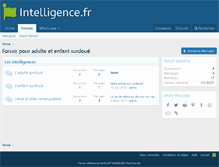 Tablet Screenshot of intelligence.fr