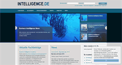 Desktop Screenshot of intelligence.de