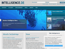 Tablet Screenshot of intelligence.de